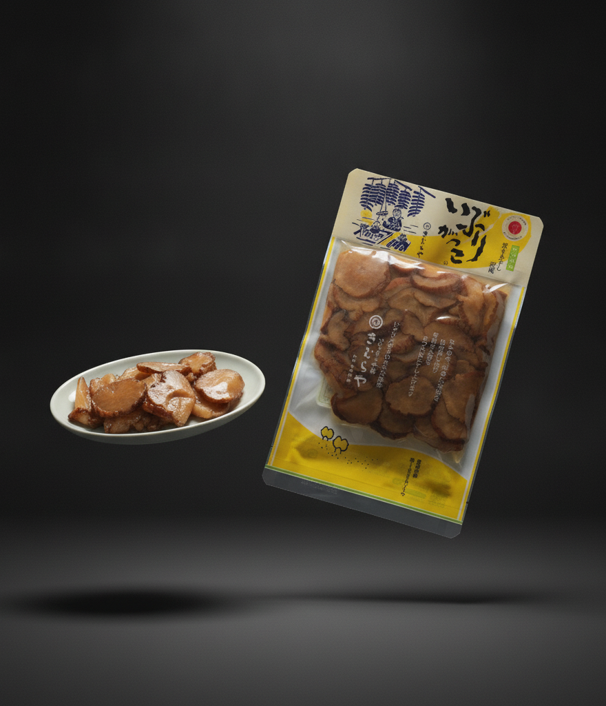 Radis daikon fumé mariné en rondelles iburigakko ⋅ Ogachino Kimuraya ⋅ 150g