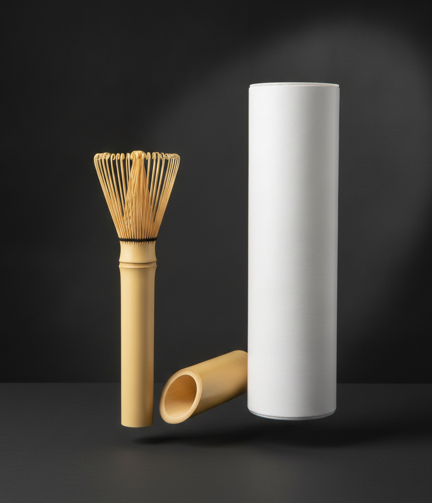 Long fouet à matcha chasen en bambou 40 branches ⋅ Touga
