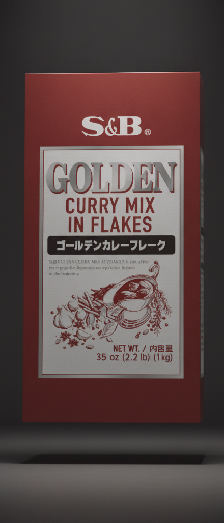 S&amp;B - Golden Curry Flakes 1 Kg