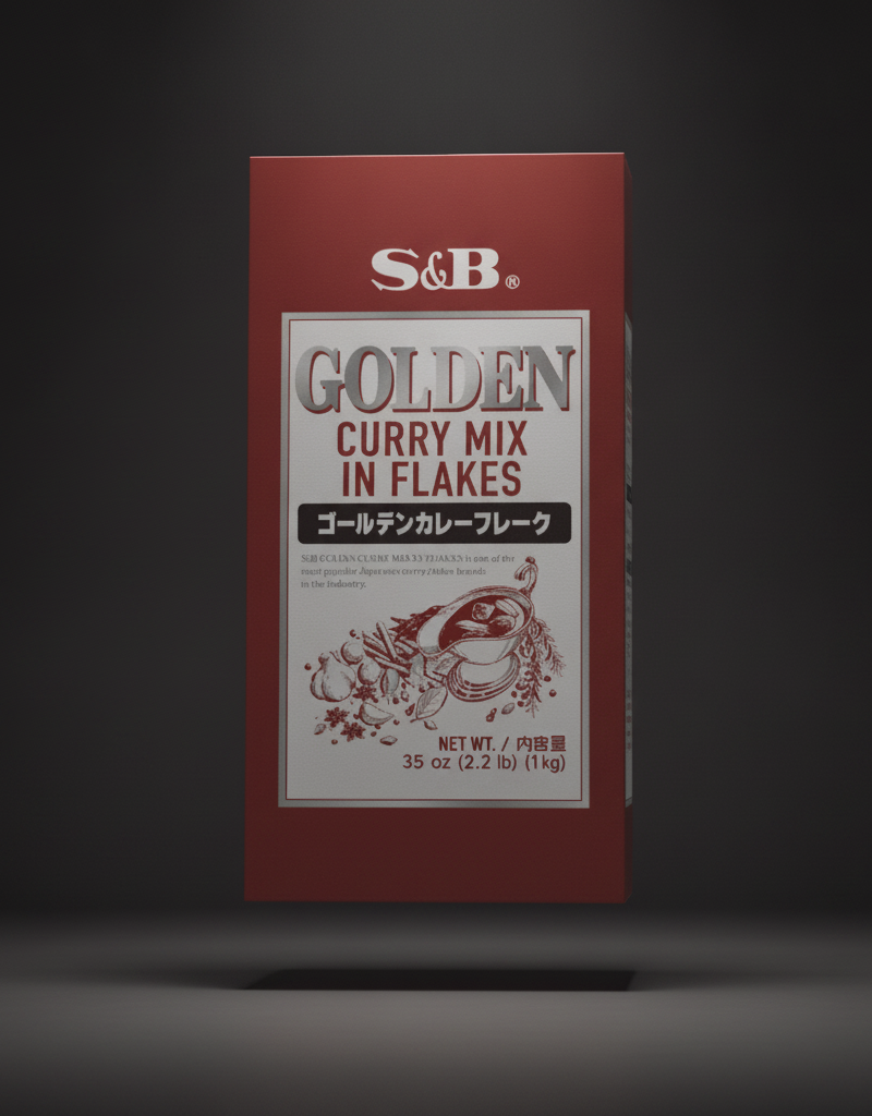 S&amp;B - Golden Curry Flakes 1 Kg