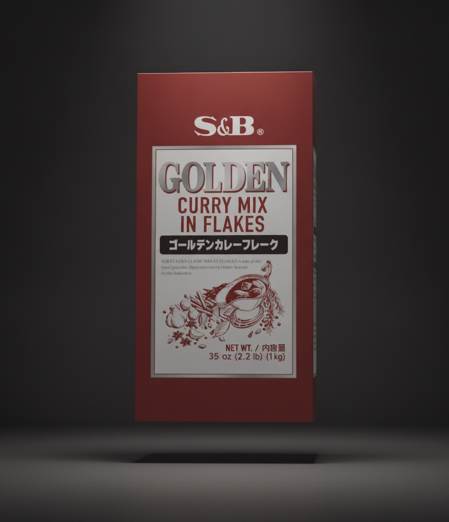 S&amp;B - Golden Curry Flakes 1 Kg