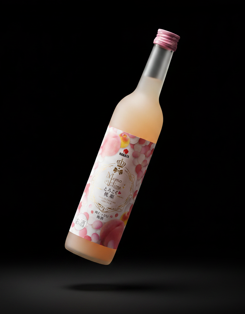 Nakata - Umeshu with peach 8% 0.5L