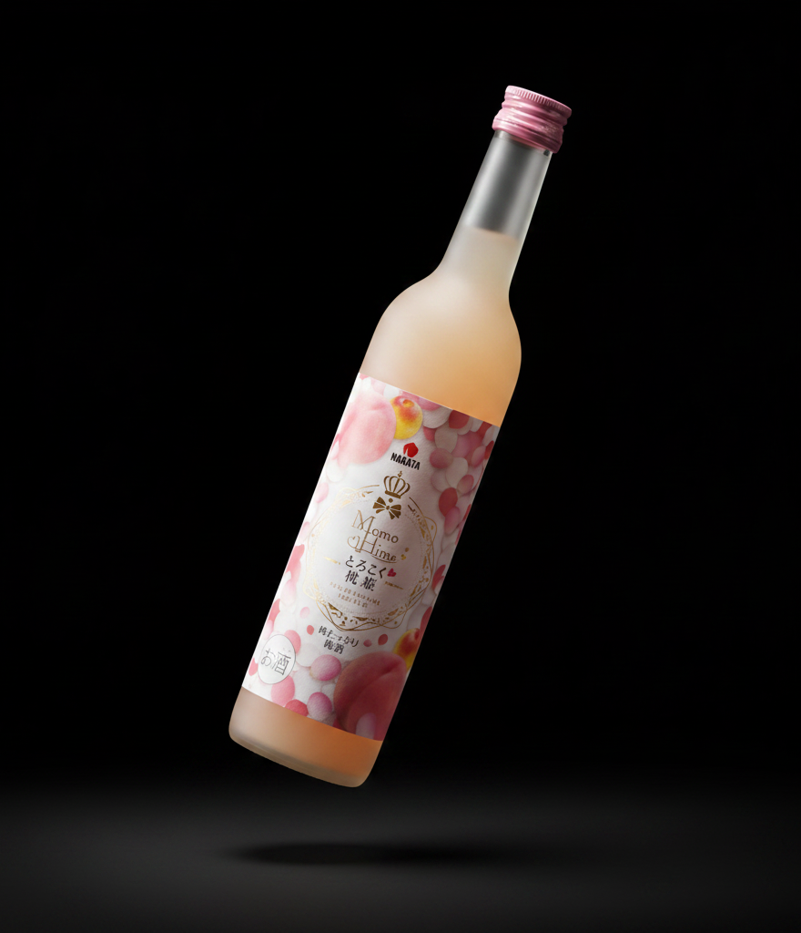 Nakata - Umeshu with peach 8% 0.5L
