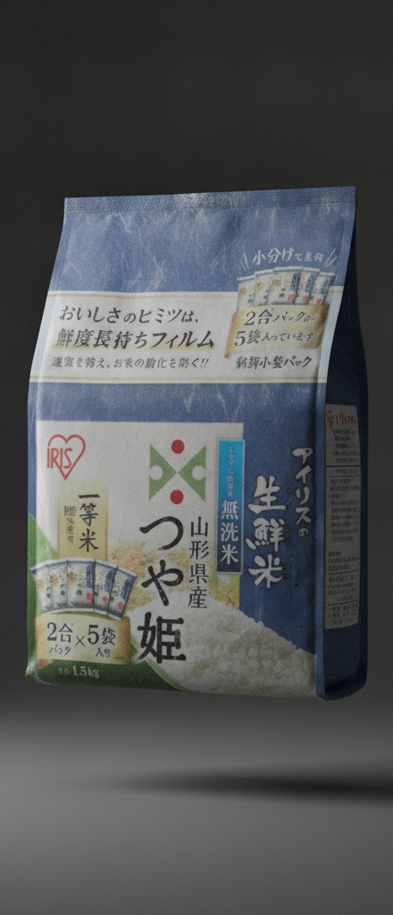 Iris oyama - rice yamagata tsuyahime 5pcsx300g