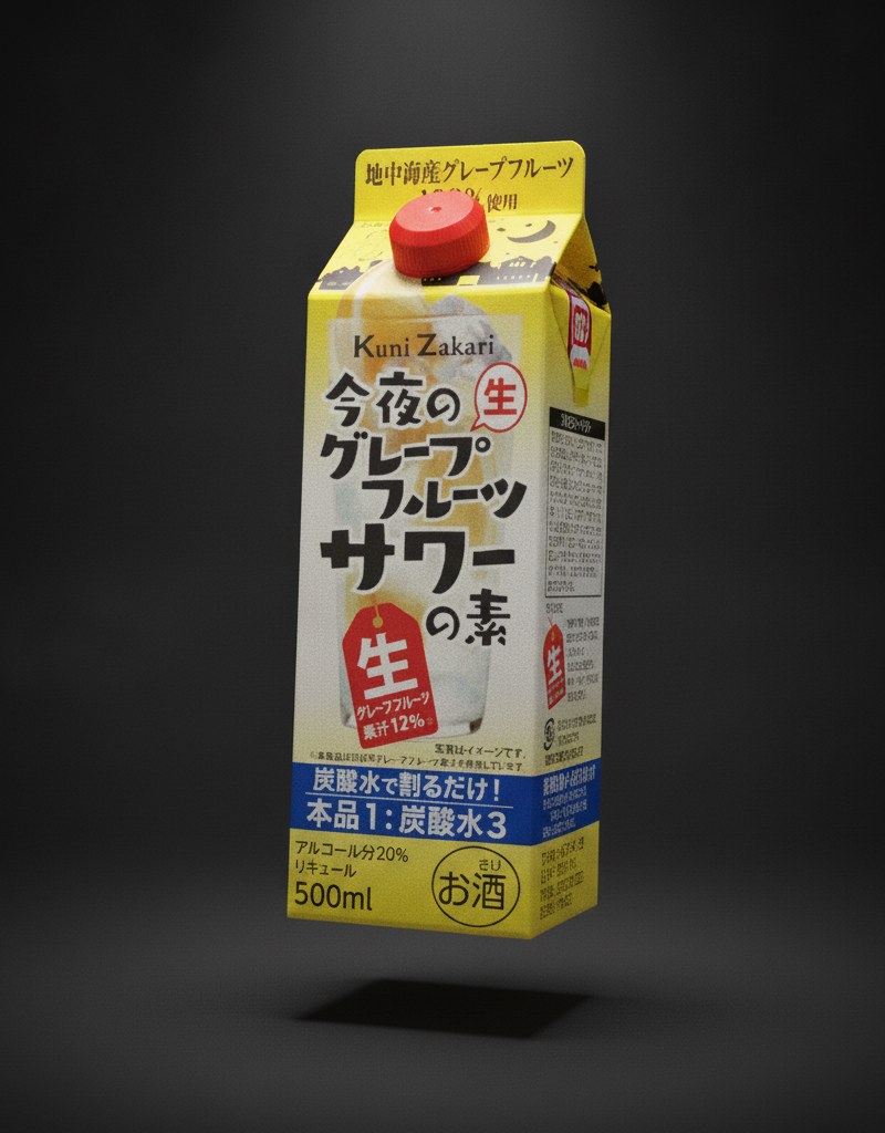Nakano Shuzo - Grapefruit Sour Kunizakari 20% 500ml