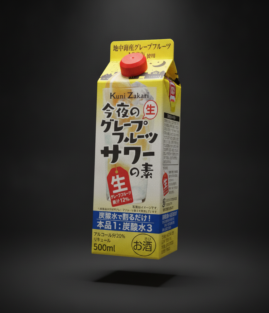 Nakano Shuzo - Grapefruit Sour Kunizakari 20% 500ml