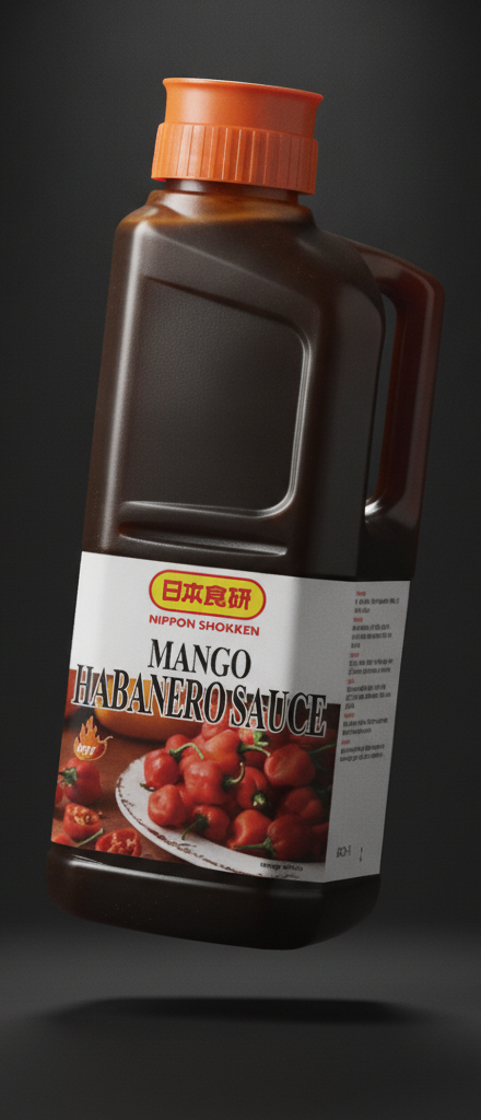 Nippon Shokken - Mango Habanero Sauce 2Kg