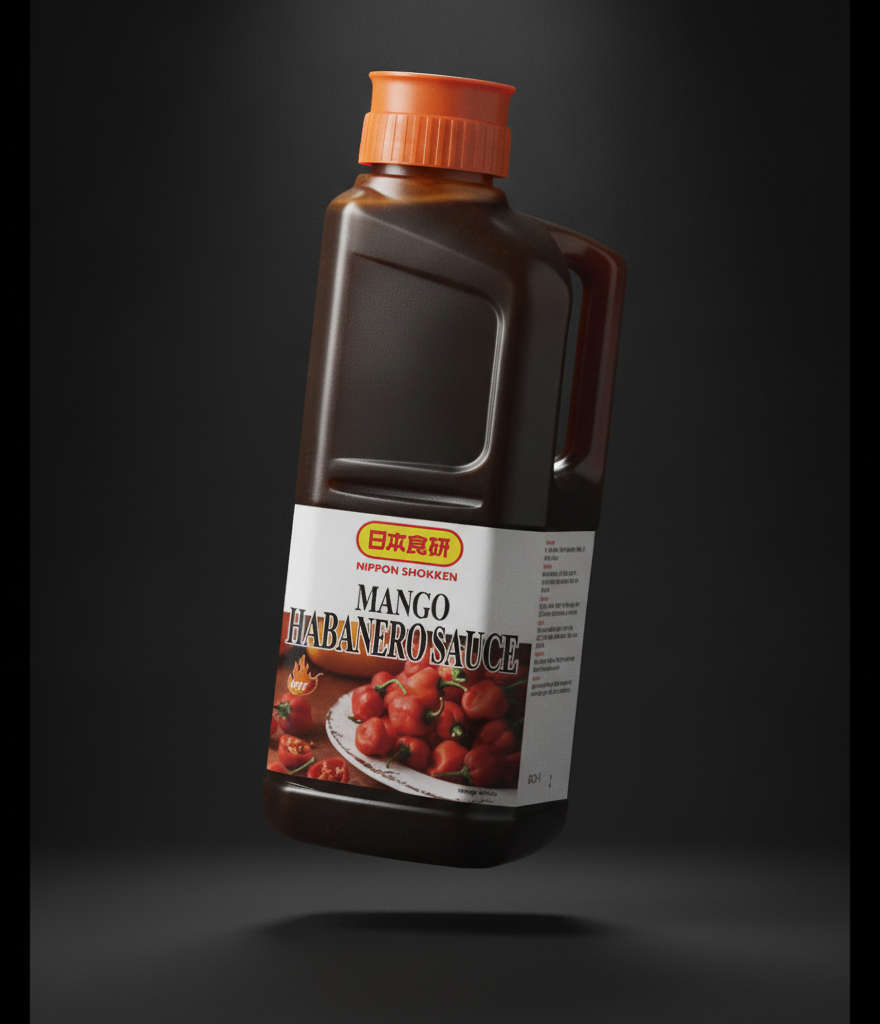 Nippon Shokken - Mango Habanero Sauce 2Kg