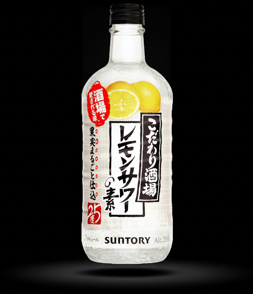 Suntory - Kodawari Sakaba Lemon sour base 500ml 25%