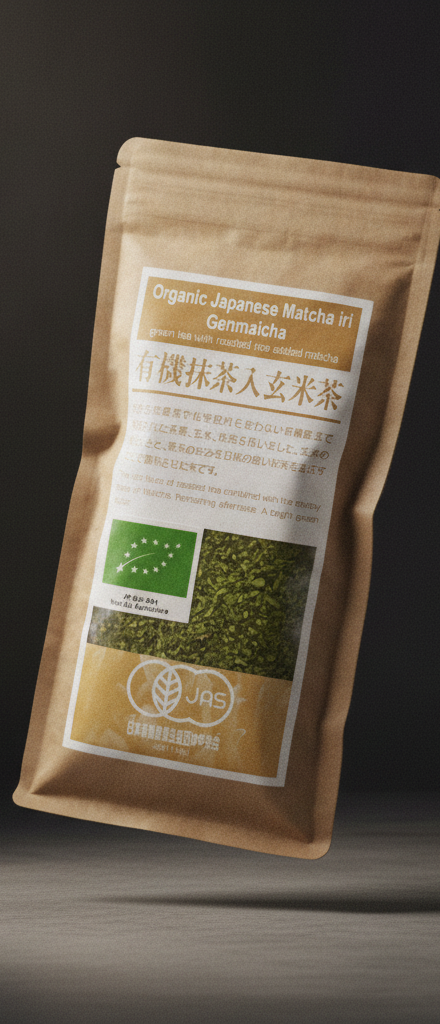 Hamasa Shoten - Green tea with roasted whole rice 100g