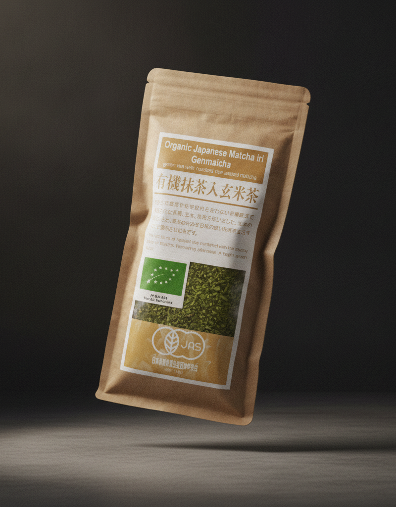 Hamasa Shoten - Green tea with roasted whole rice 100g