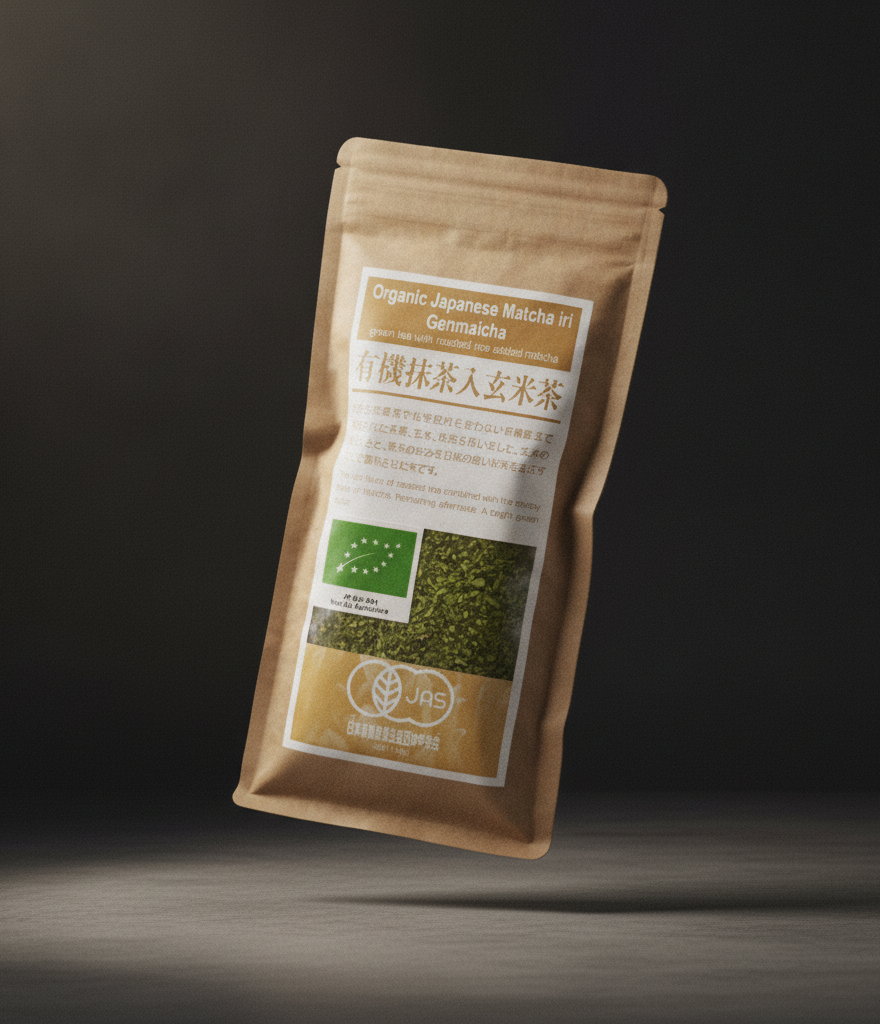 Hamasa Shoten - Green tea with roasted whole rice 100g