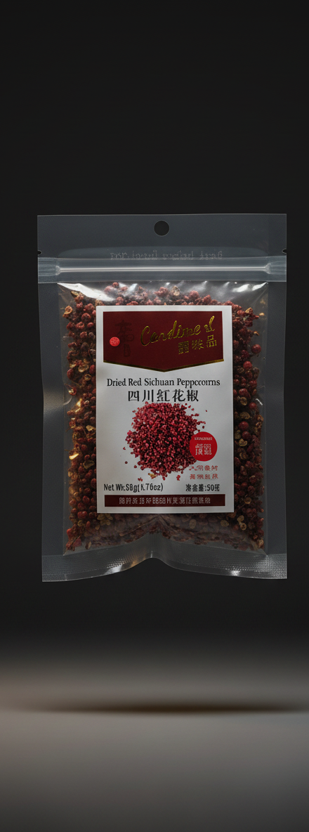 Dried Red Sichuan Peppercorns