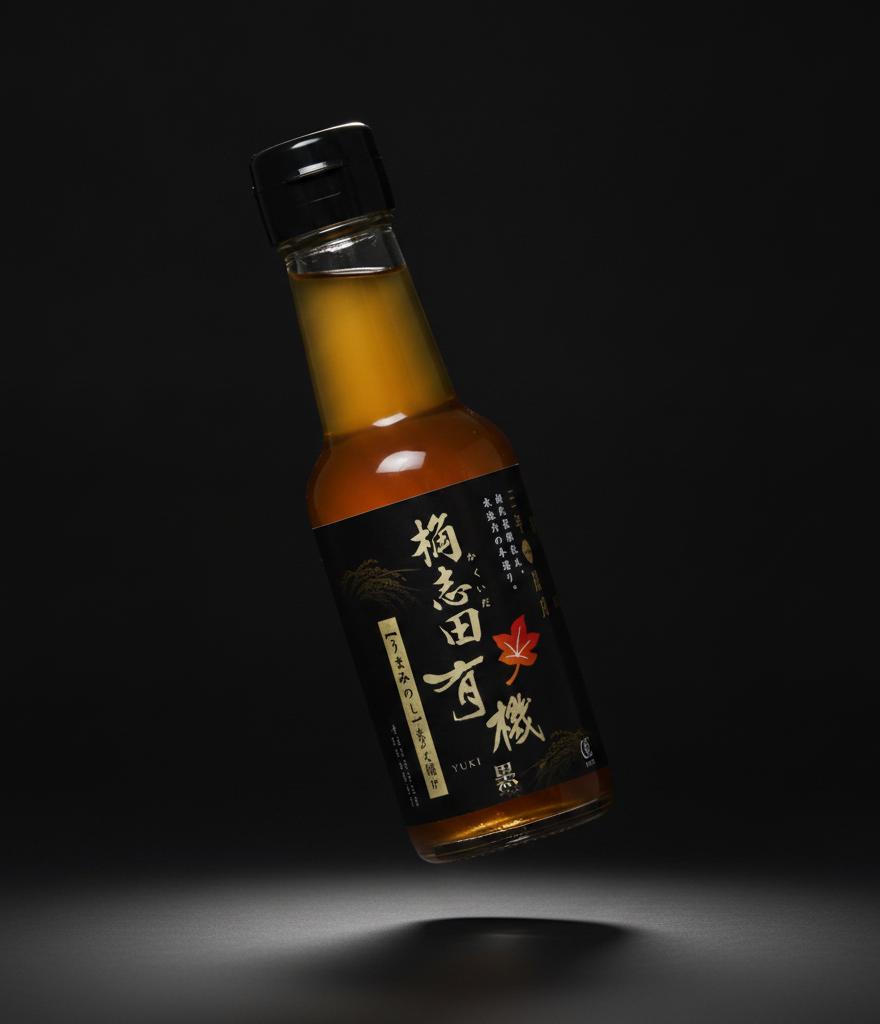 Fukuyama Kurozu - Organic JAS certified black vinegar aged 3 years 150ml