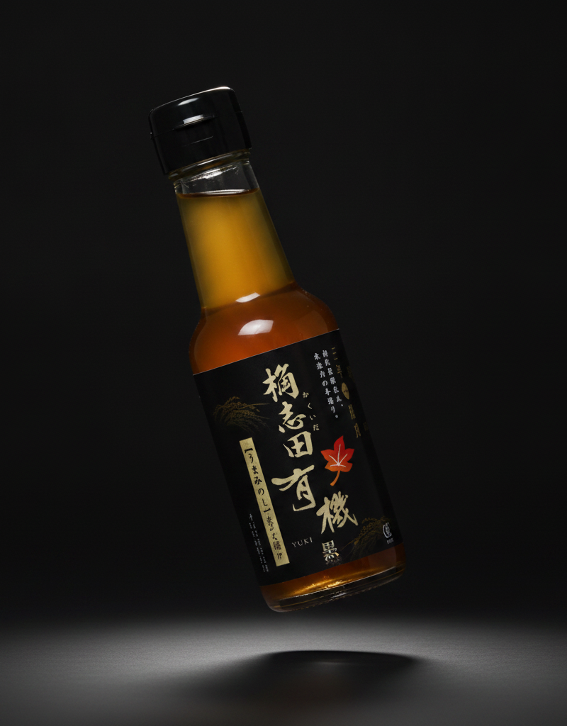 Fukuyama Kurozu - Organic JAS certified black vinegar aged 3 years 150ml
