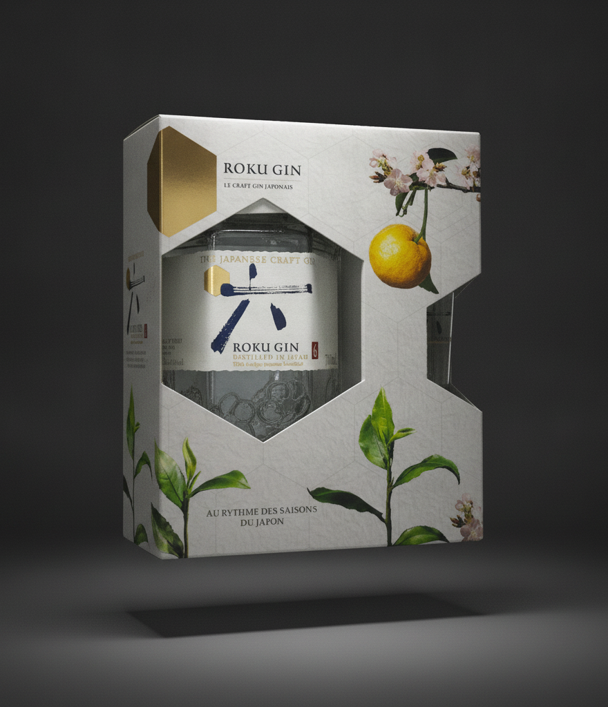 Suntory - Roku Gin Gift Set 700 ml