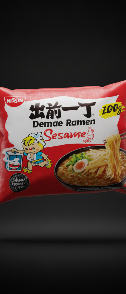 Nissin - Demae Sesame Ramen Noodles 100G/500ml X30 BUNDLE