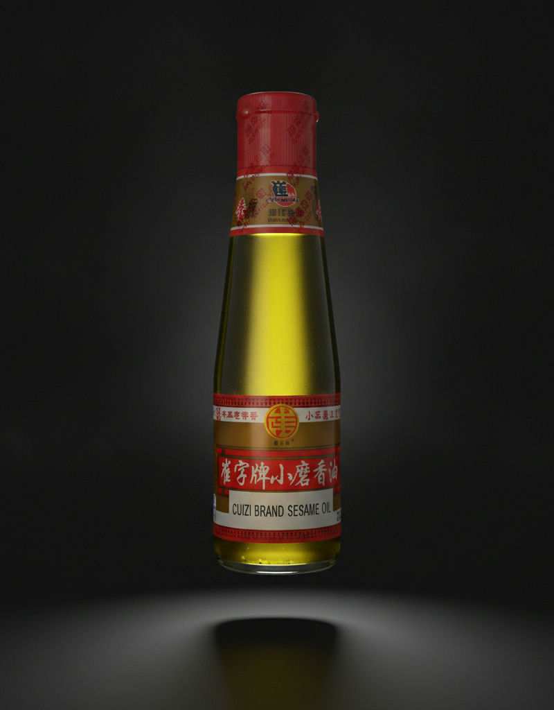 Cuizi Small-Mill Roasted Sesame Oil (Cold-Pressed)