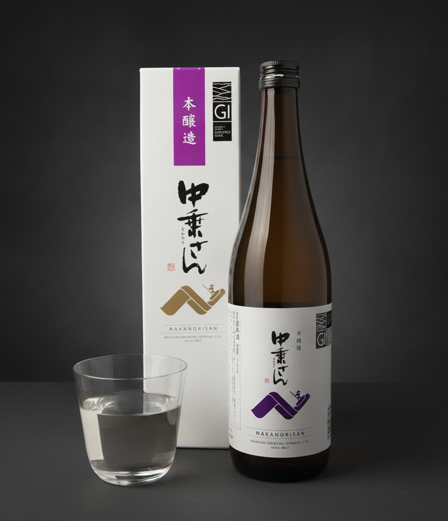 Saké Nakanori-san honjozo ⋅ 16% ⋅ 720ml
