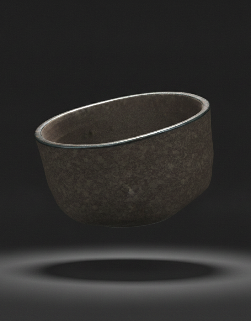 Brown Matcha Bowl 12 x 7.7 cm