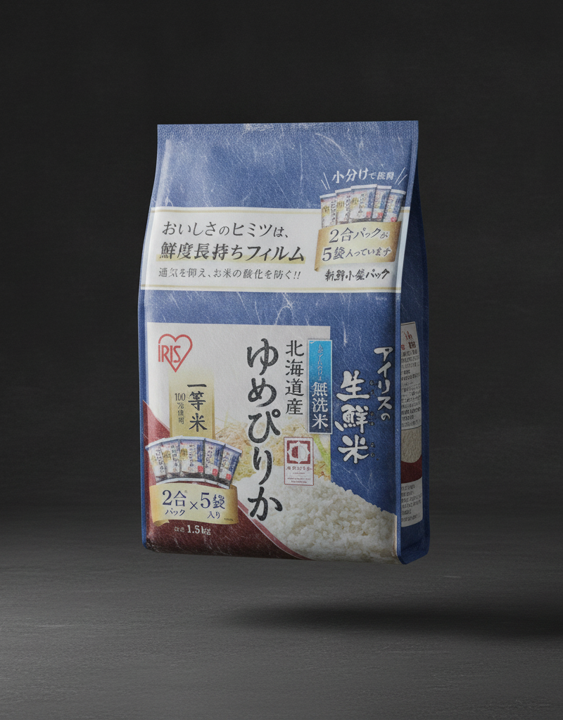 Iris Ohyama - Yumepirika Rice from Hokkaido 5pcsx300g