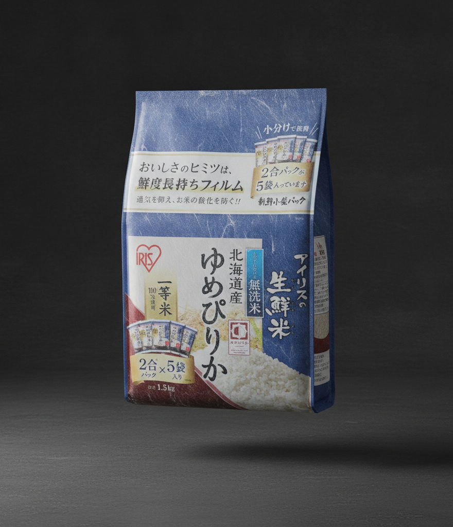 Iris Ohyama - Yumepirika Rice from Hokkaido 5pcsx300g
