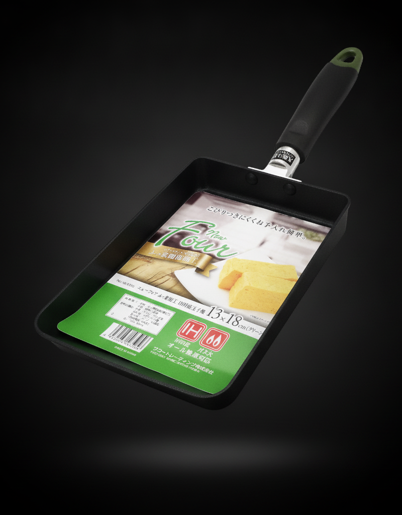 Non-stick Japanese omelette pan 13 x 18 cm