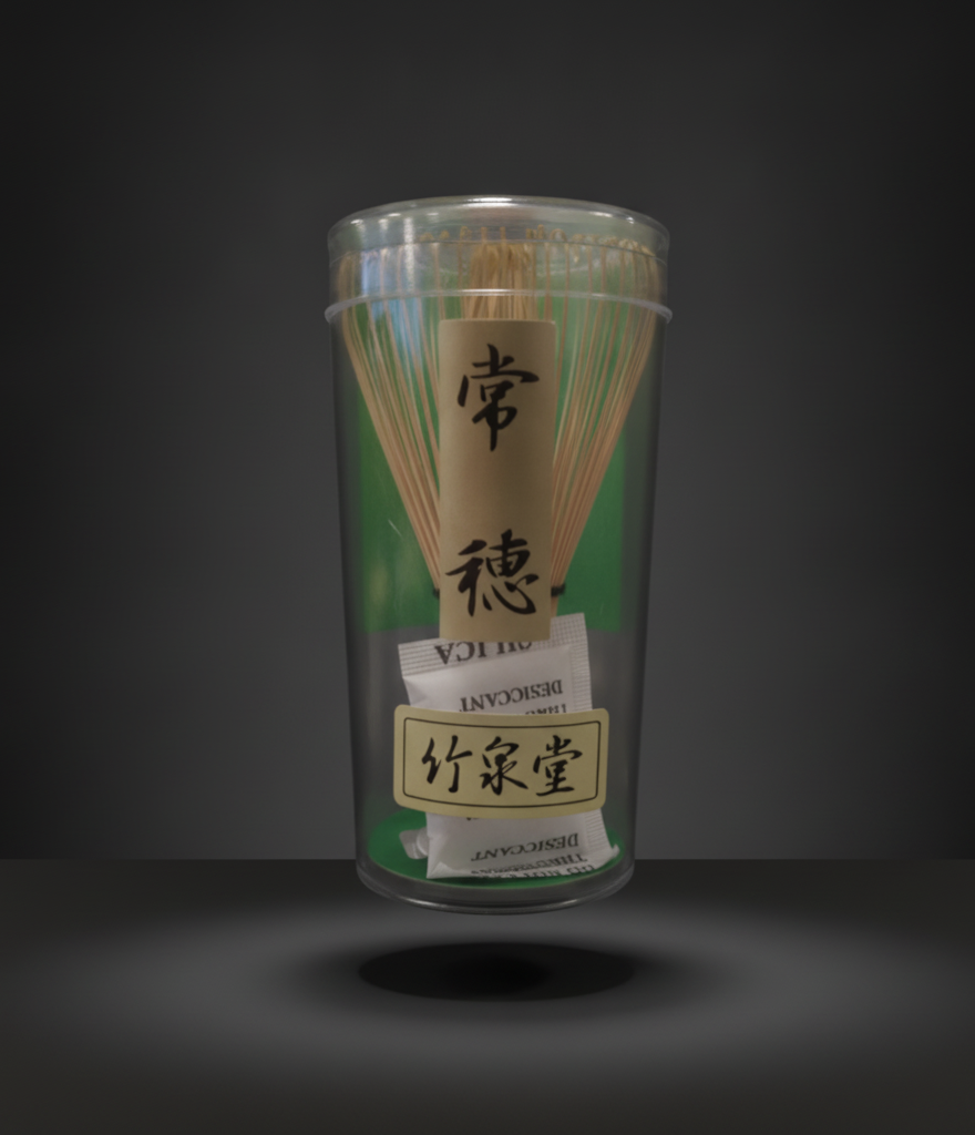 Bamboo tea whisk