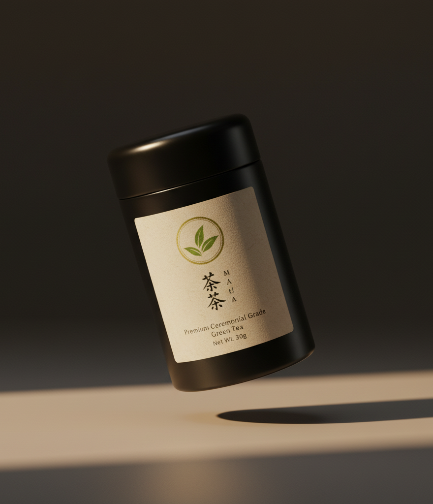 Minoyaki "sushi" ceramic tea cup