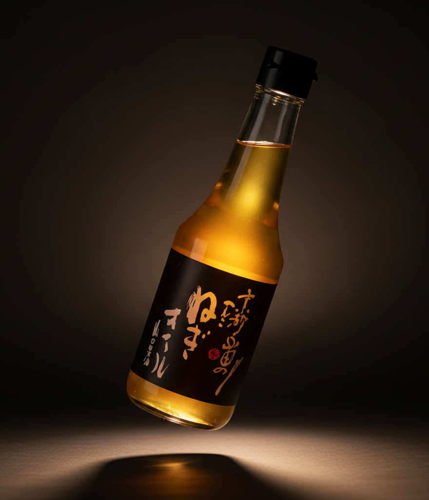 Sesame oil with spring onion