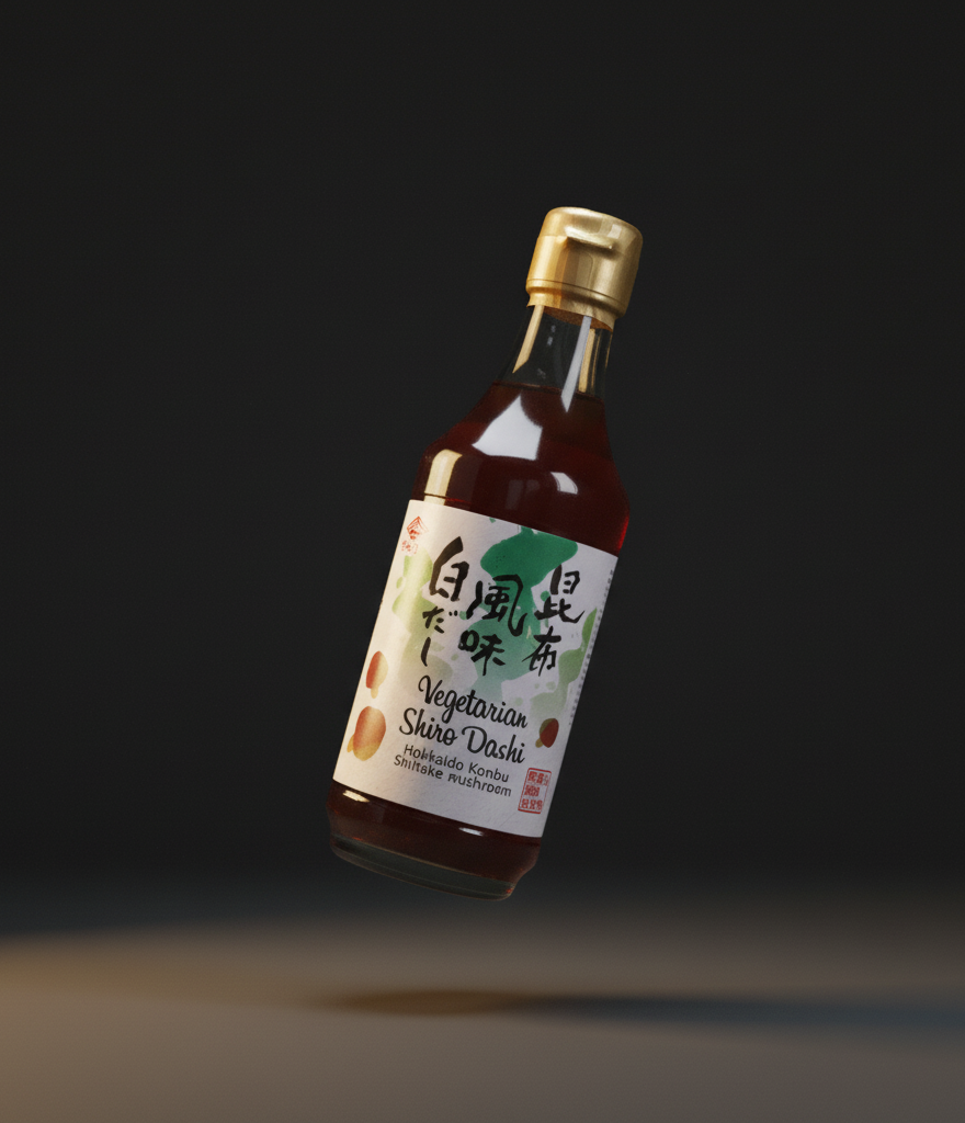 Vegetarian liquid dashi with kombu and shiitake 300 ml