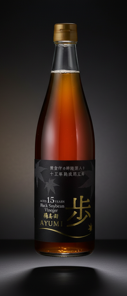 Black rice and soybean vinegar 15 years aged