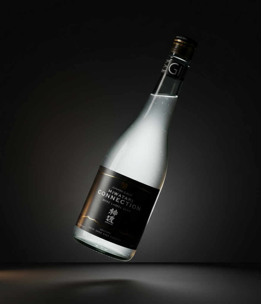 Miwatari Connection Junmai Ginjo aged in barrels 14%