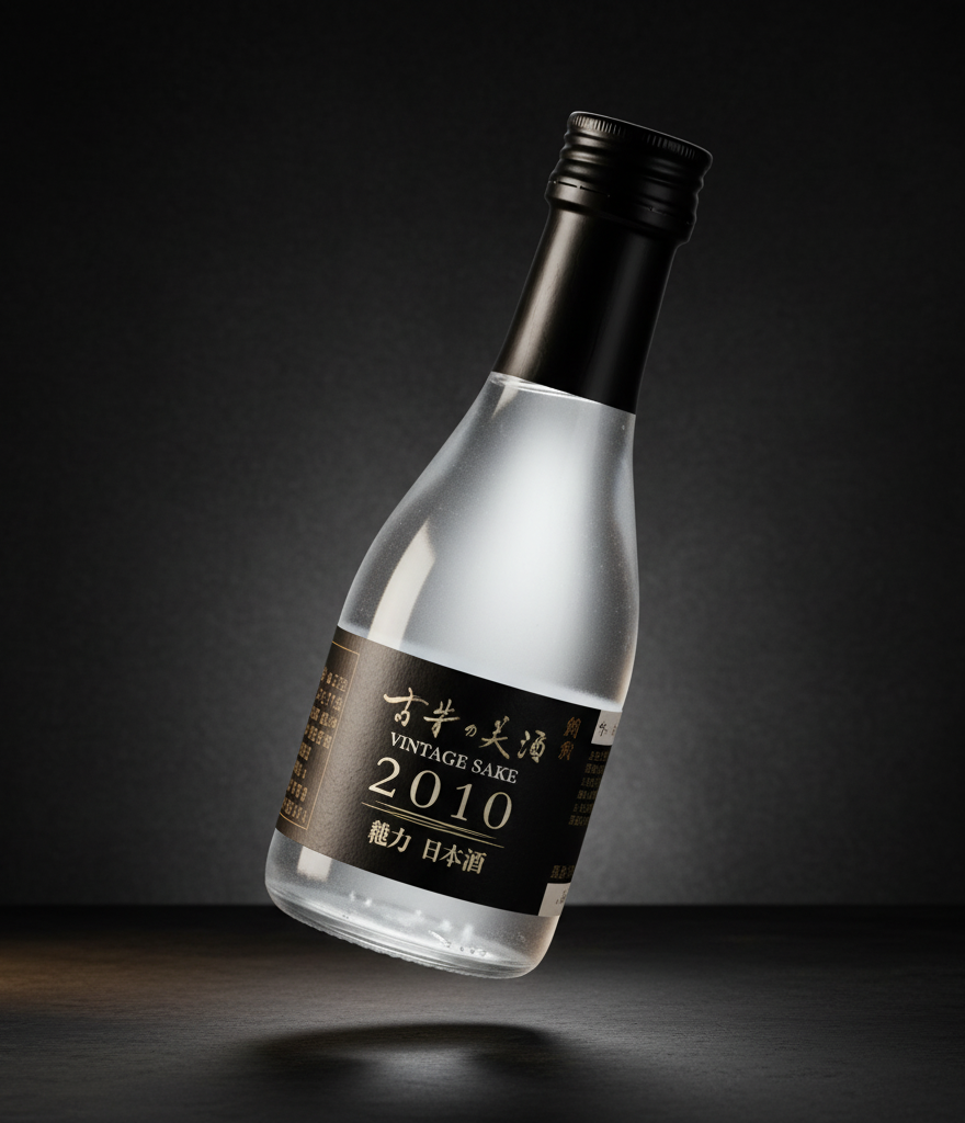 Tatsuriki Junmai sake, vintage 2010