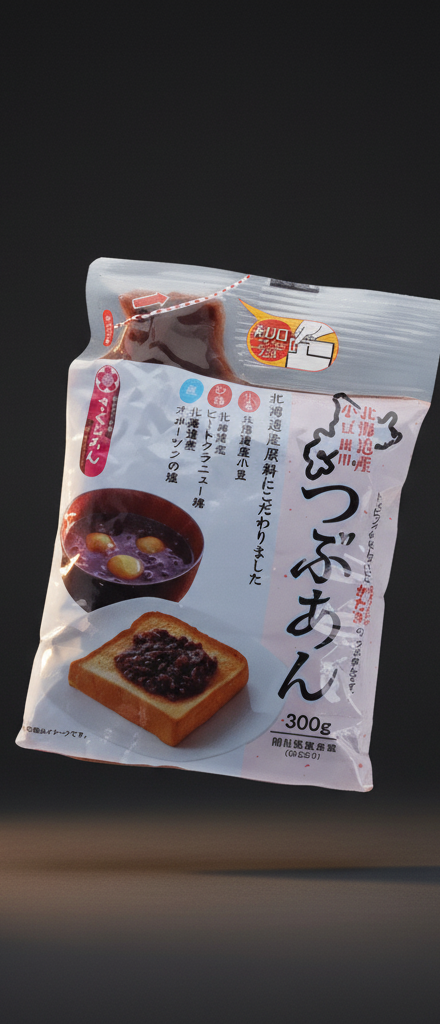 Anko Tsubuan - Azuki red bean paste (with chunks)