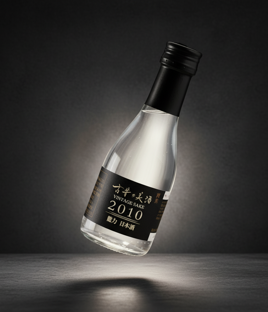 Tatsuriki Junmai sake, vintage 2010