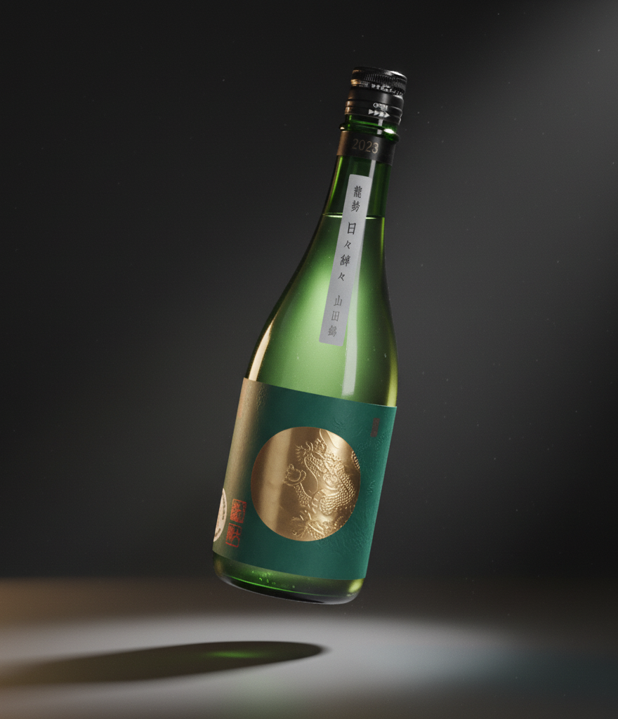 Ryusei Kimoto Junmai Ginjo Yamadanishiki Sake "Hibi Shakushaku" 720ml (16% vol.)