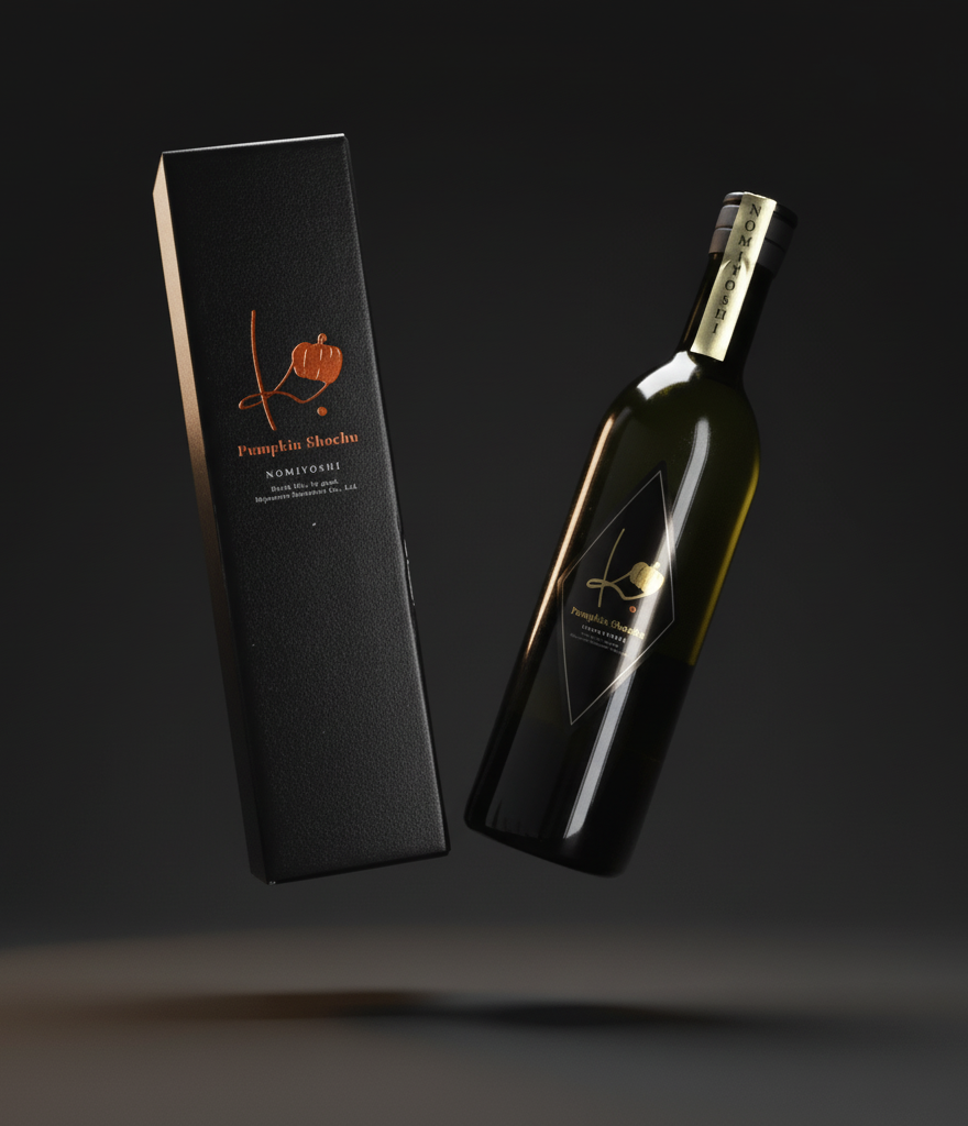 Shochu spirit drink of pumpkin Kabocha "Nomiyoshi" 720ml (25% vol.)