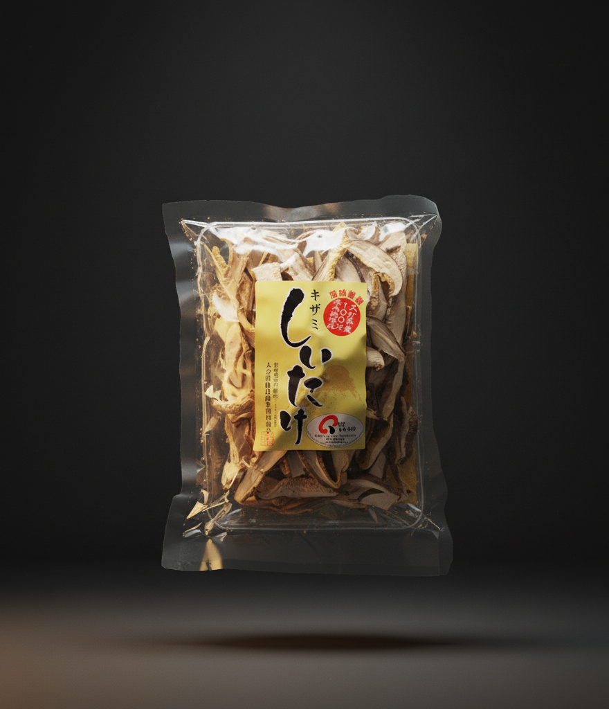 Kizami Dried Sliced Shiitake Mushrooms 50g