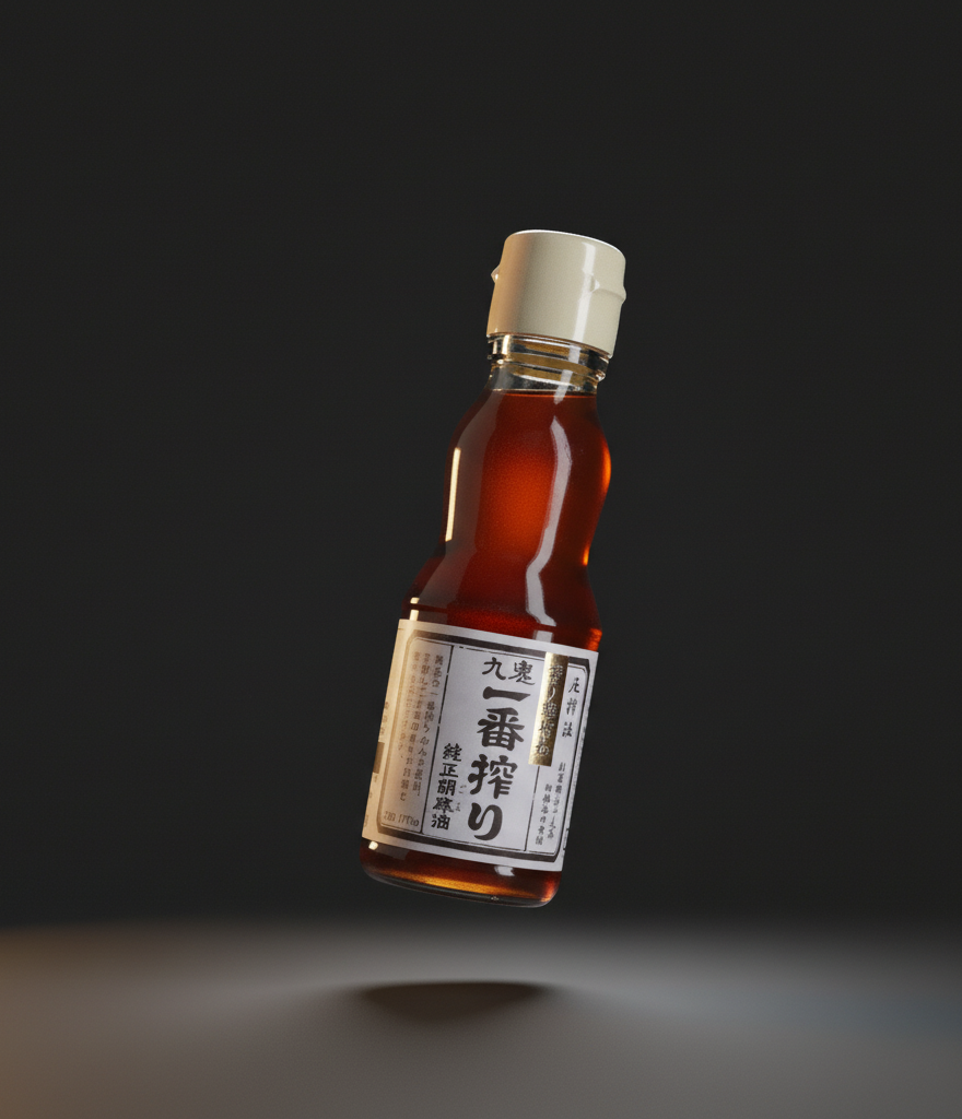 Intense sesame oil Kuki (first pressing)