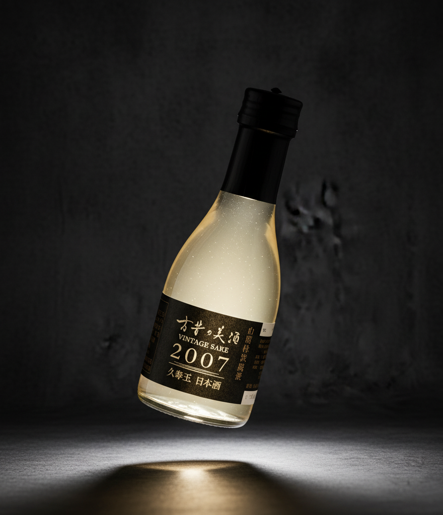 Kusudama Junmai sake, vintage 2007