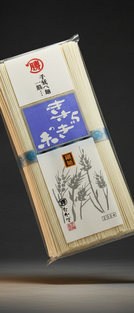 Very thin Kisaragi somen noodles