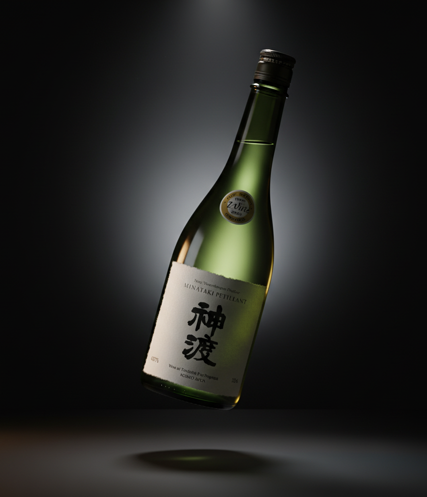 Miwatari Junmai Ginjo Sparkling Sake 17%, 720 ml