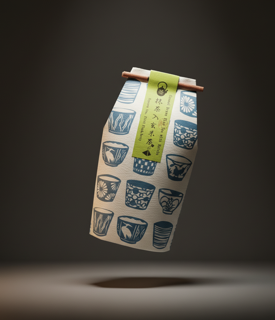 Sobachoco Matcha and Genmaicha Green Tea (7 bags)