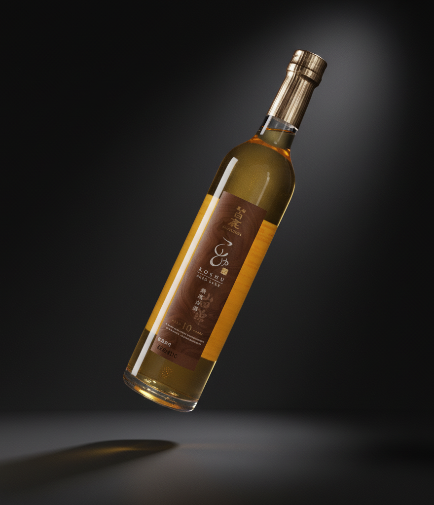 Sake "Jukusei Koshu" aged 10 years 500ml (17.5% vol.)