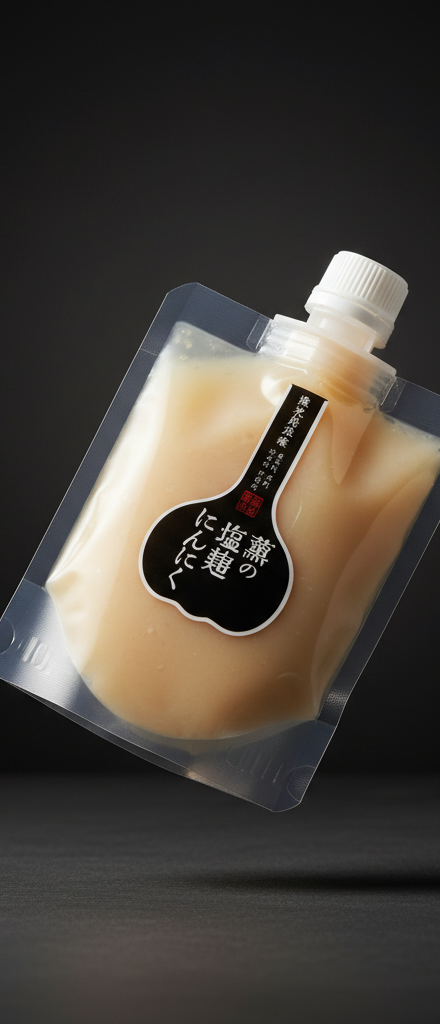 Garlic shio koji
