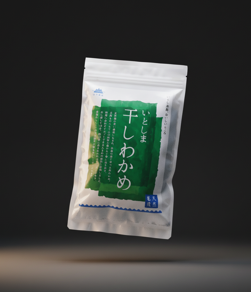 Premium dried wakame pieces 15g