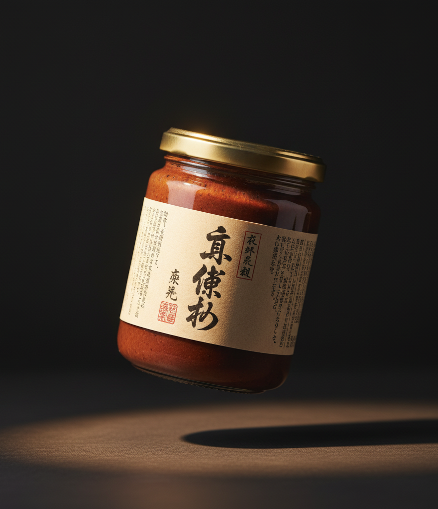 Refined barley miso flake