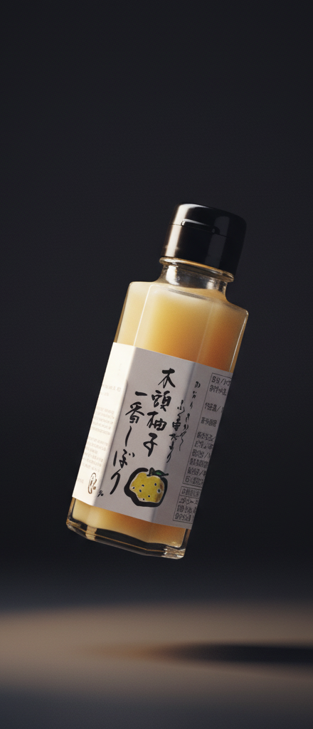 Hand-squeezed yuzu juice
