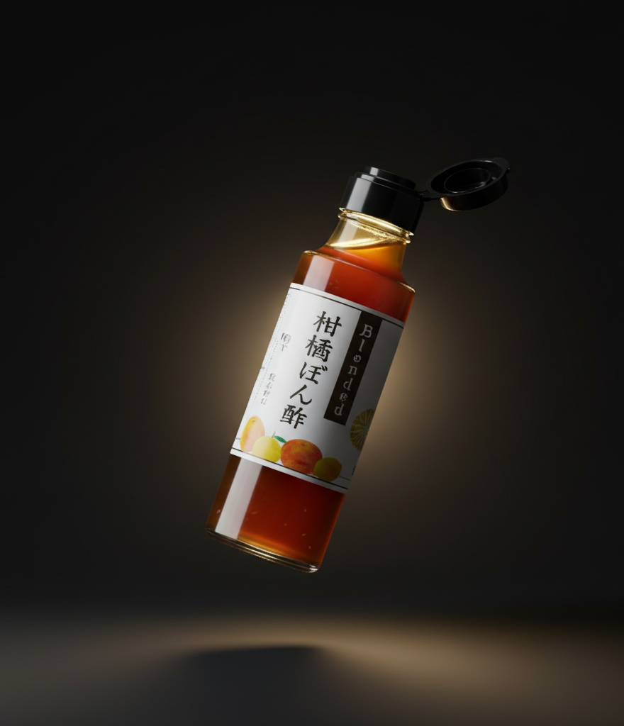 Ponzu kankitsu with 4 citrus fruits